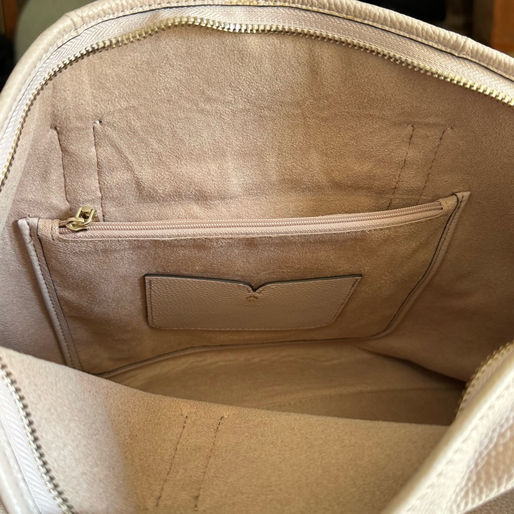 Kate Spade Abbott Palevellum Large Tote and Wallet - Picture 9 of 16